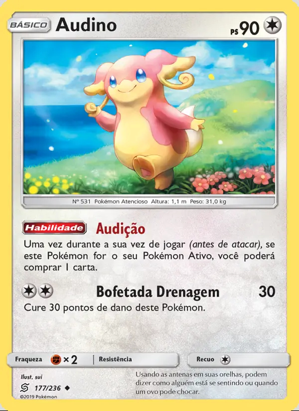 Image of the card Audino