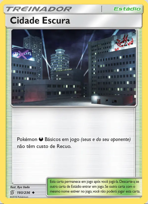 Image of the card Cidade Escura