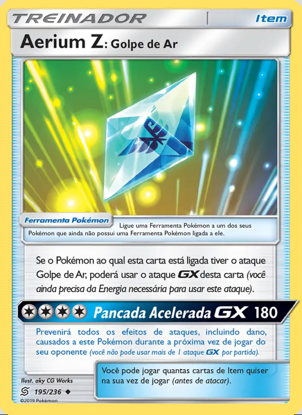 Image of the card Aerium Z: Golpe de Ar