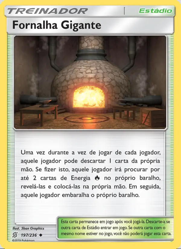 Image of the card Fornalha Gigante