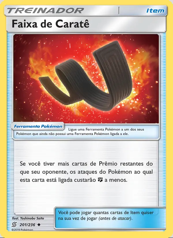 Image of the card Faixa de Caratê