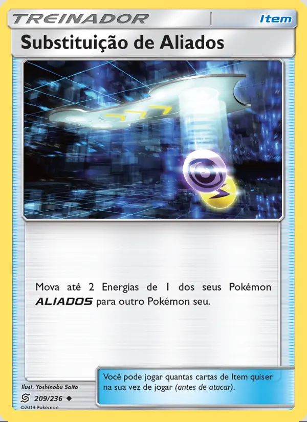 Image of the card Substituição de Aliados