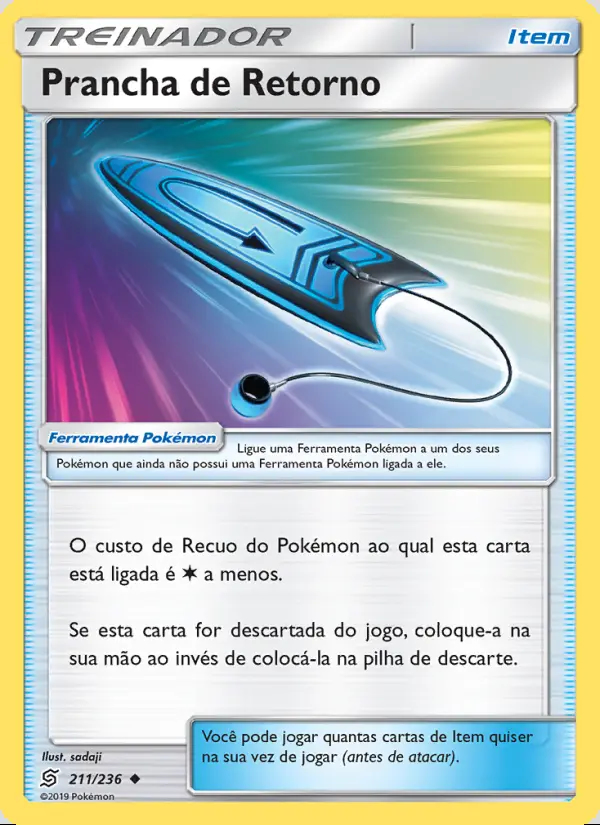 Image of the card Prancha de Retorno
