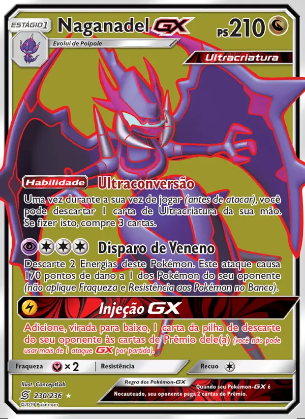 Image of the card Naganadel GX