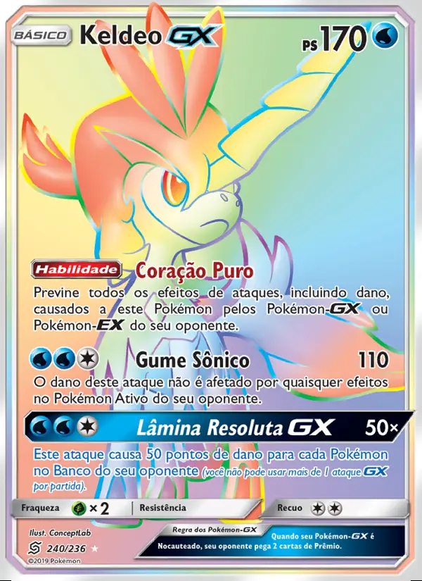 Image of the card Keldeo GX