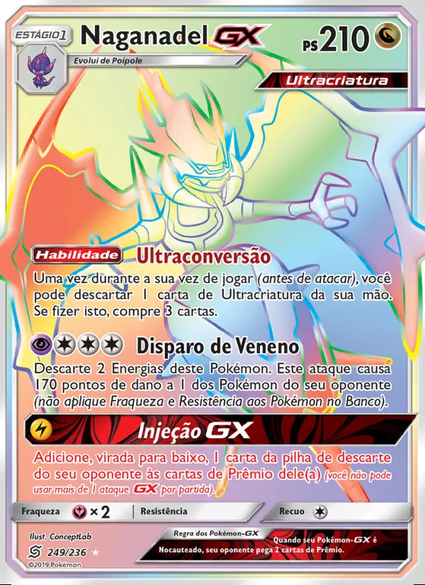 Image of the card Naganadel GX