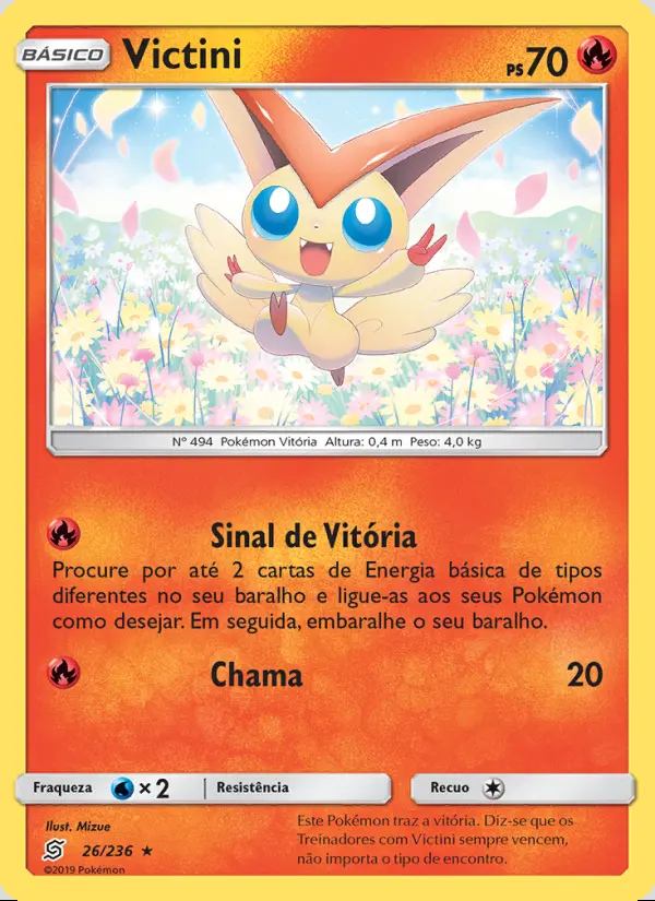 Image of the card Victini