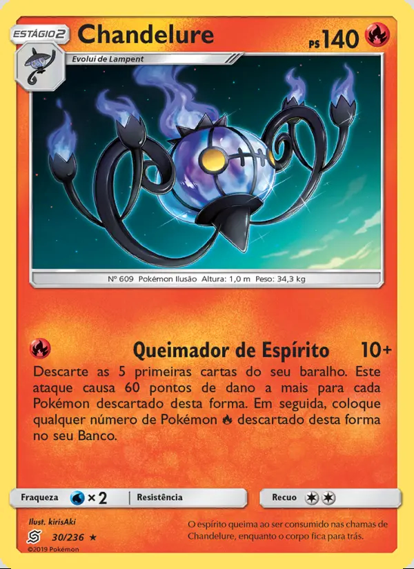 Image of the card Chandelure