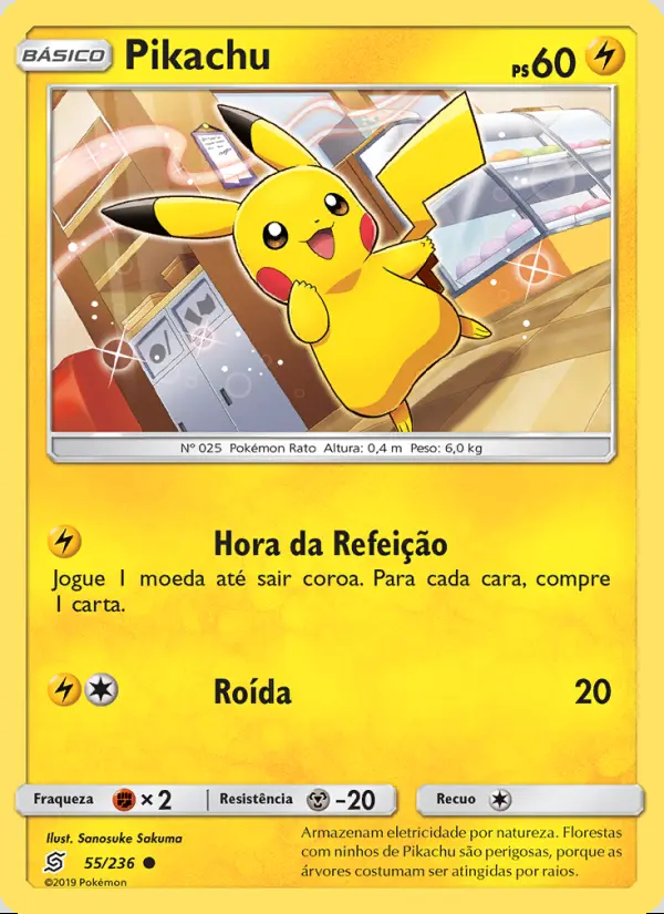 Image of the card Pikachu