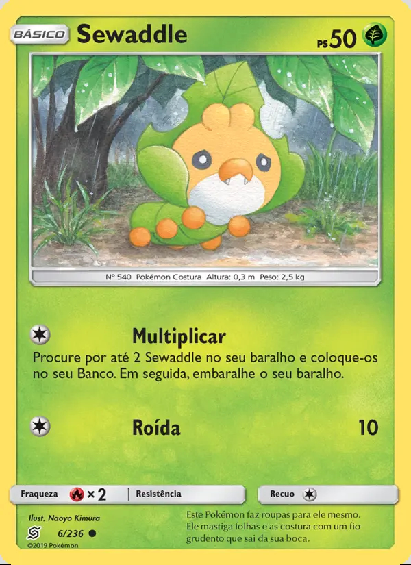 Image of the card Sewaddle