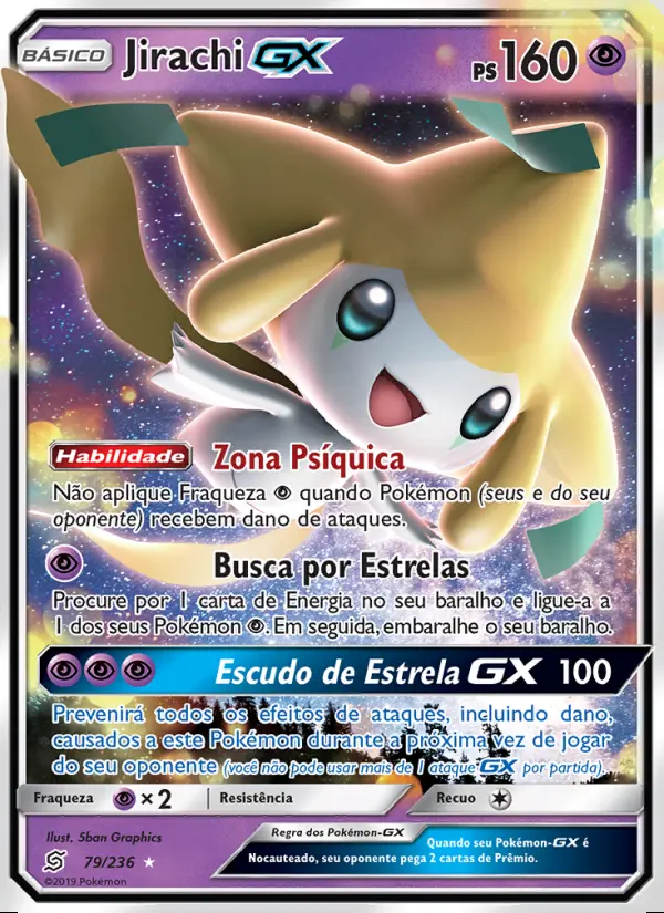 Image of the card Jirachi GX