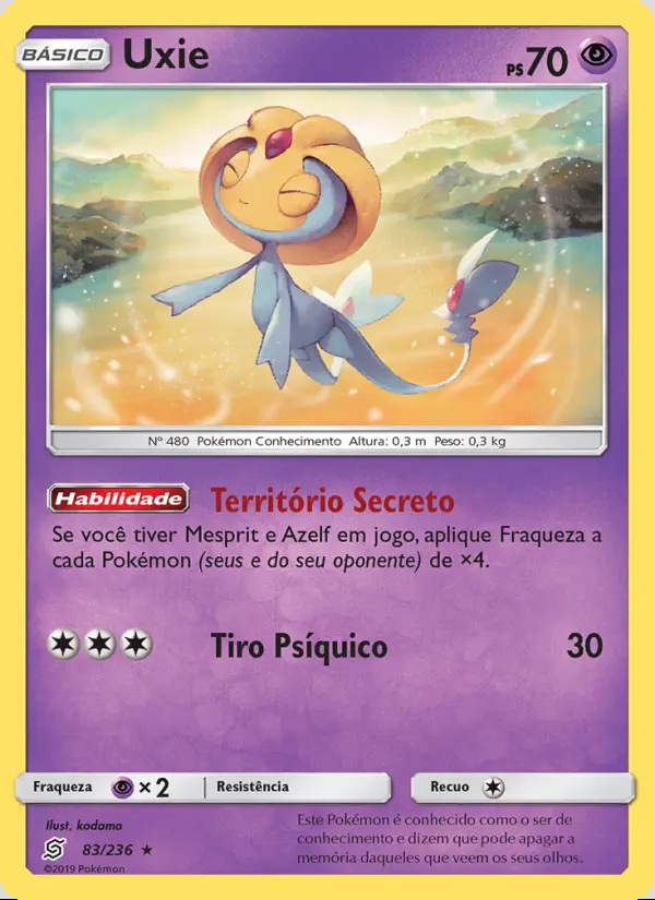 Image of the card Uxie