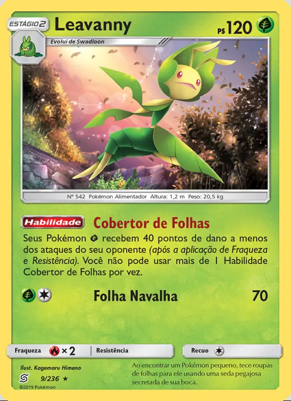 Image of the card Leavanny