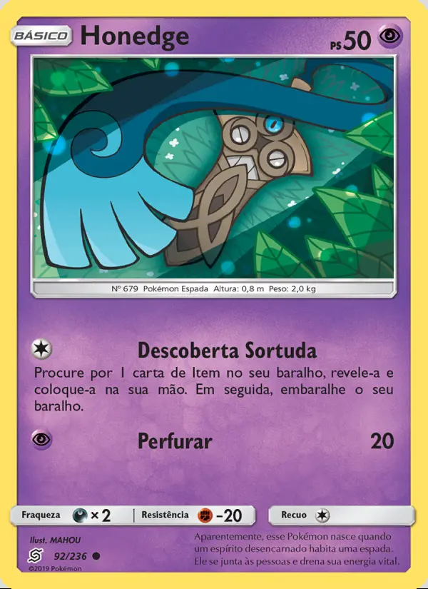 Image of the card Honedge