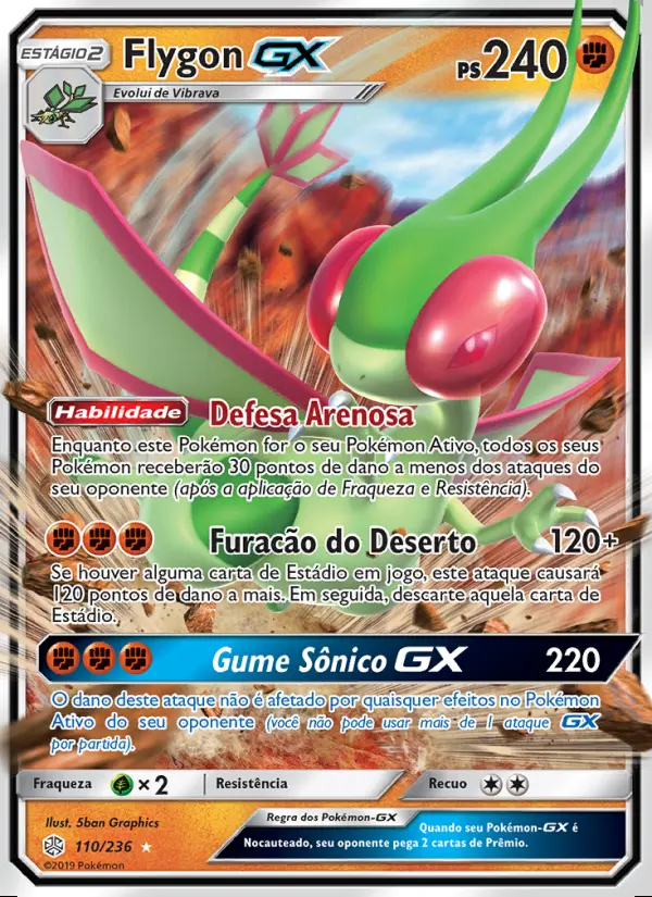 Image of the card Flygon GX