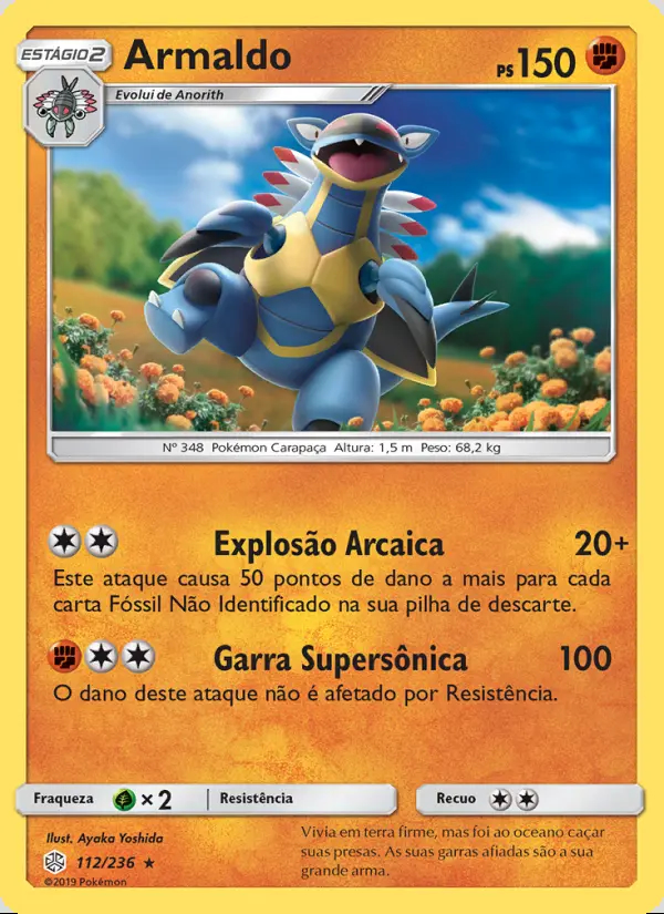 Image of the card Armaldo
