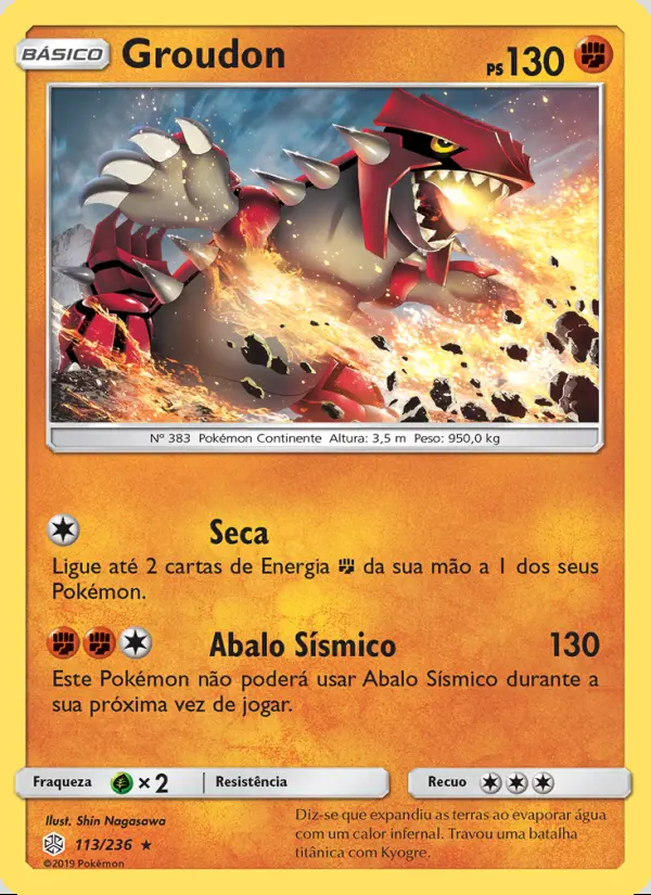 Image of the card Groudon