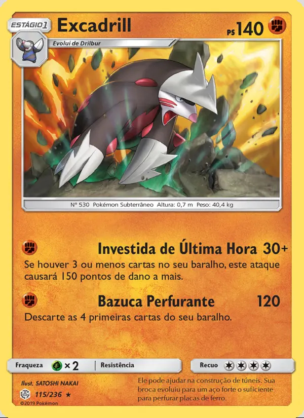 Image of the card Excadrill