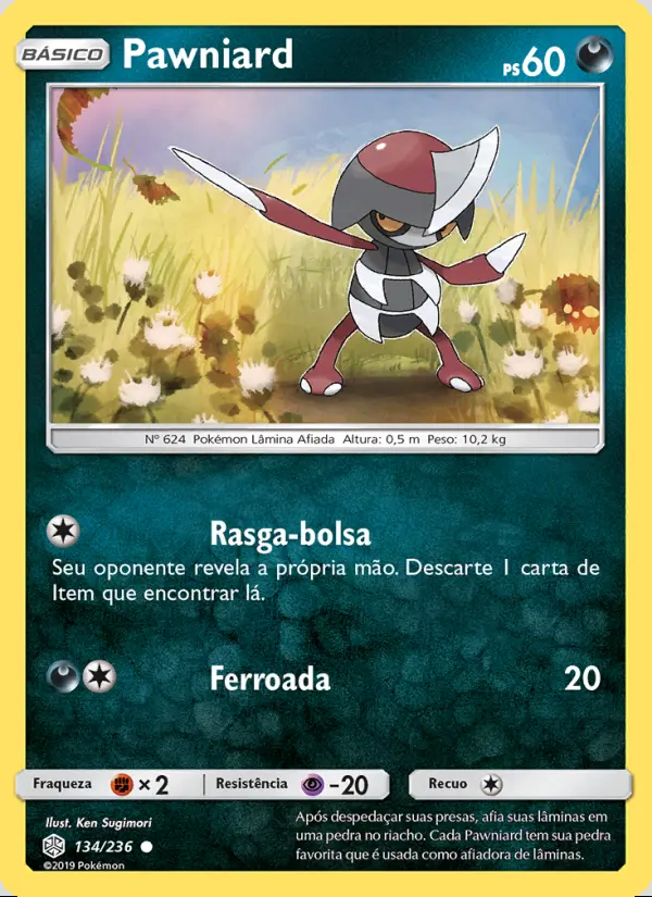 Image of the card Pawniard