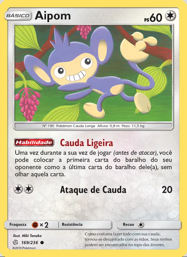 Image of the card Aipom