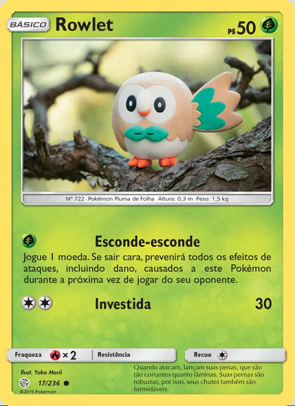 Image of the card Rowlet