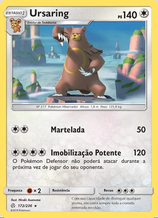 Image of the card Ursaring