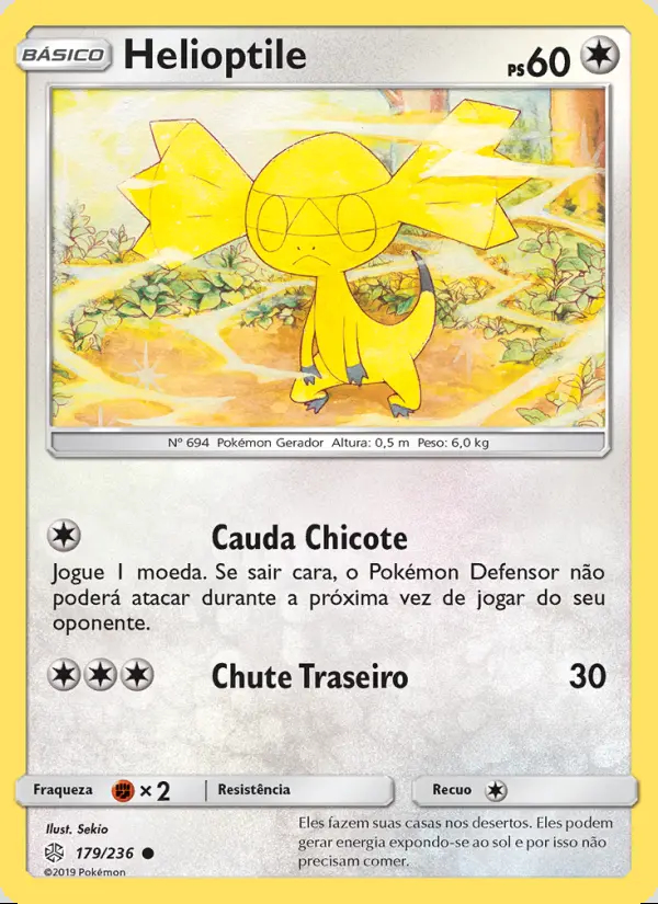 Image of the card Helioptile