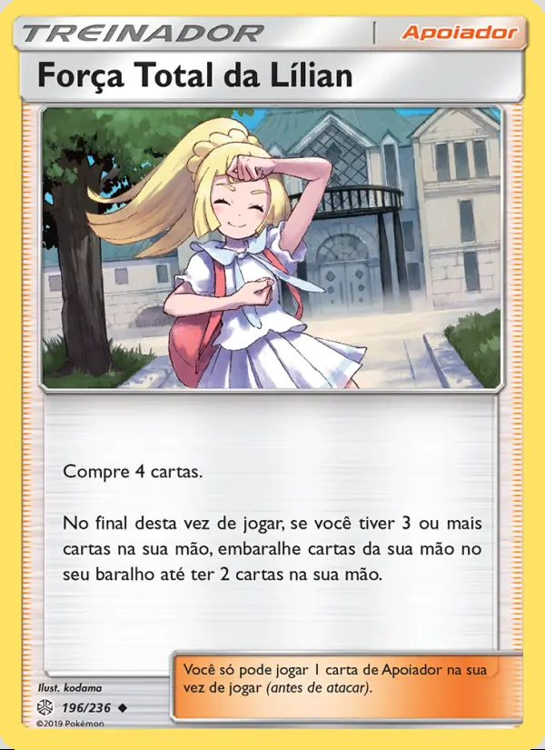 Image of the card Força Total da Lílian