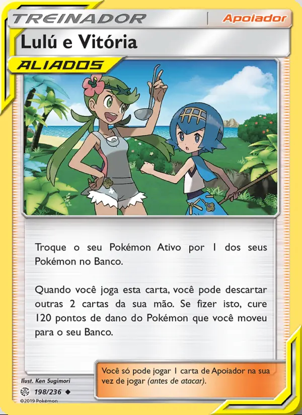 Image of the card Lulú e Vitória