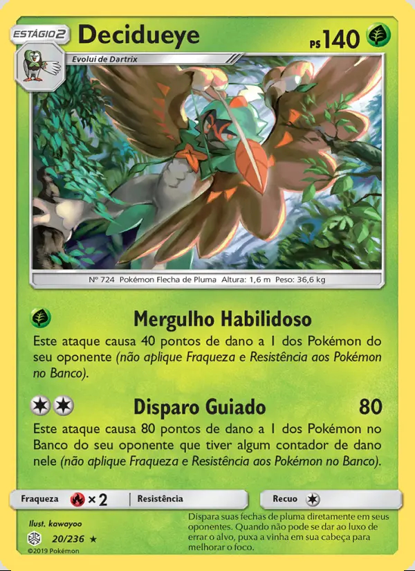 Image of the card Decidueye