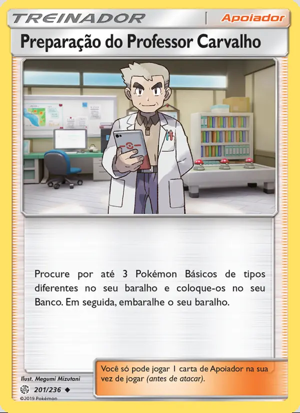 Image of the card Preparação do Professor Carvalho