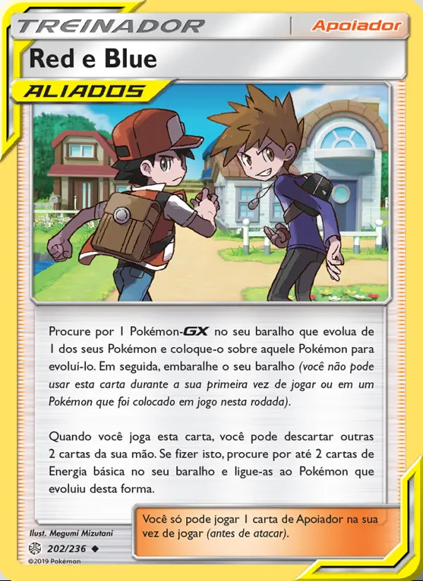 Image of the card Red e Blue