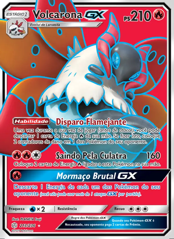 Image of the card Volcarona GX