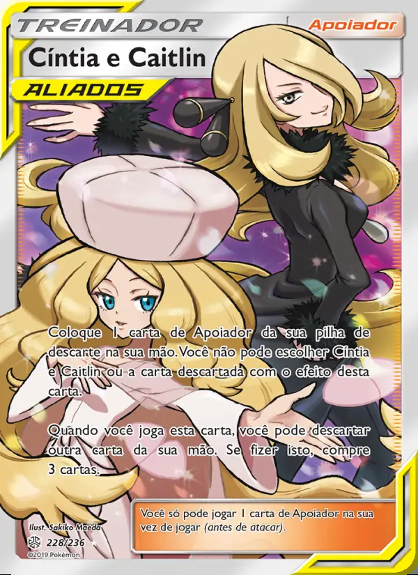 Image of the card Cíntia e Caitlin