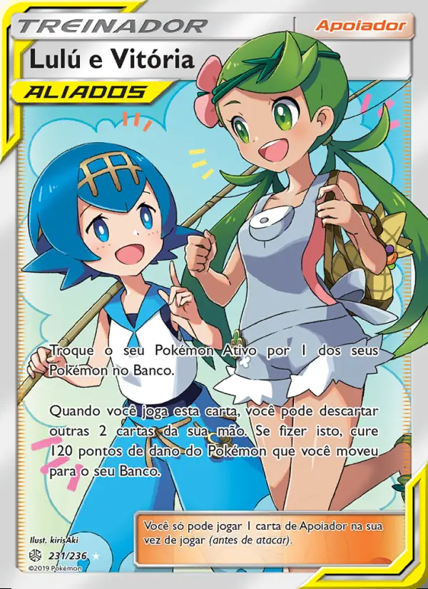 Image of the card Lulú e Vitória