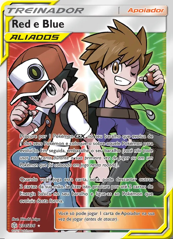 Image of the card Red e Blue