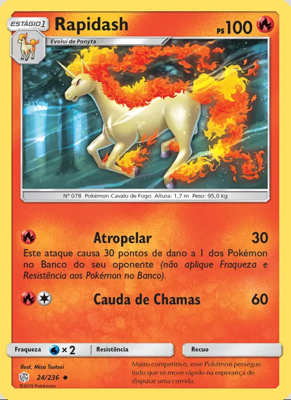 Image of the card Rapidash