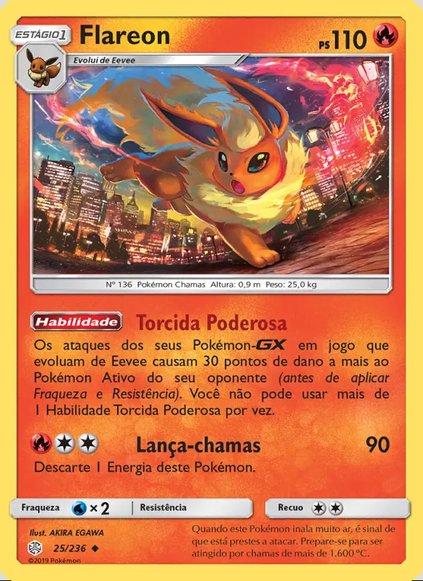 Image of the card Flareon