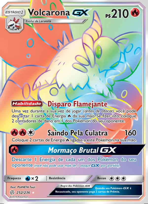 Image of the card Volcarona GX