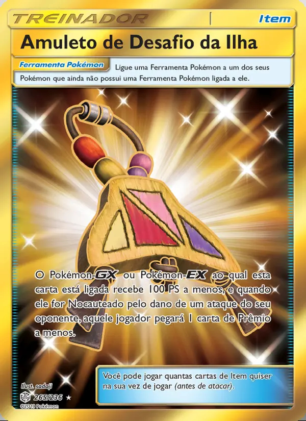 Image of the card Amuleto de Desafio da Ilha