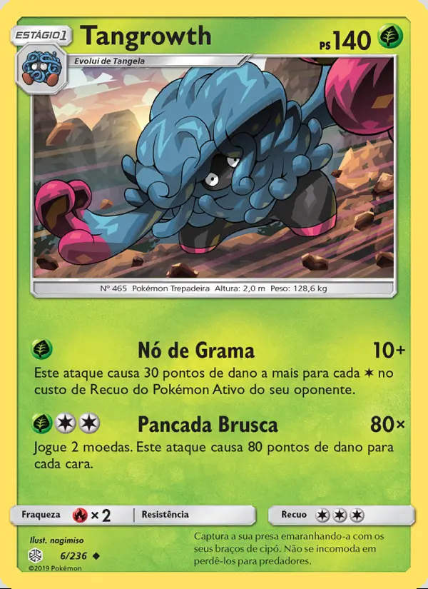 Image of the card Tangrowth