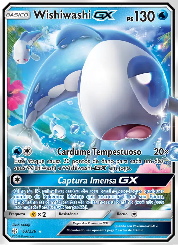 Image of the card Wishiwashi GX