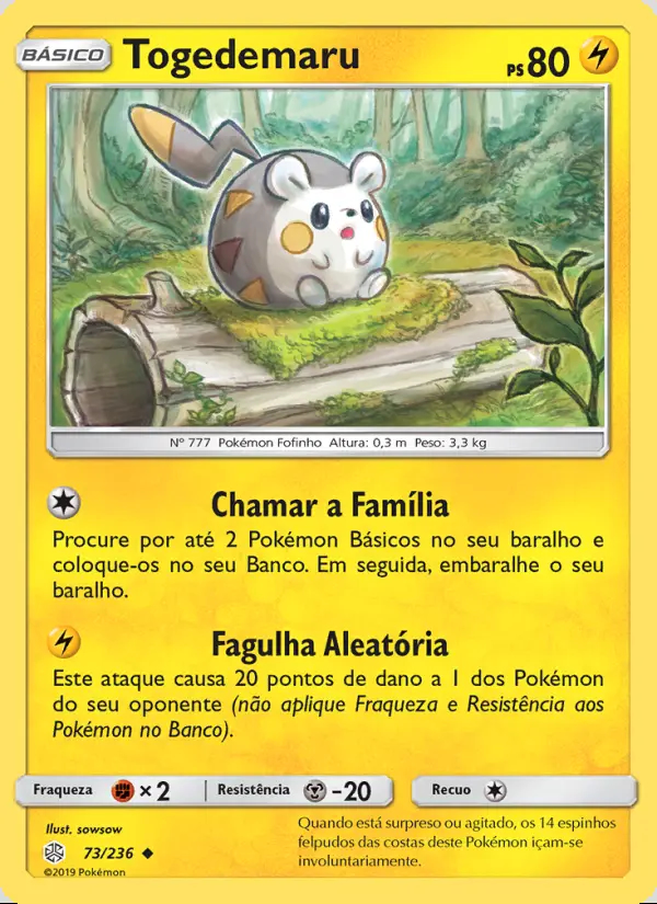 Image of the card Togedemaru