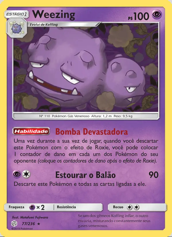Image of the card Weezing