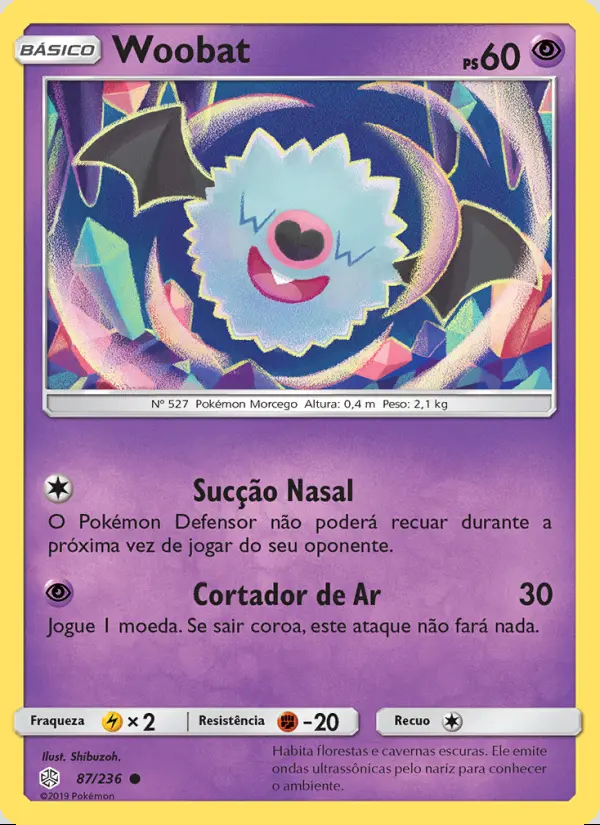 Image of the card Woobat