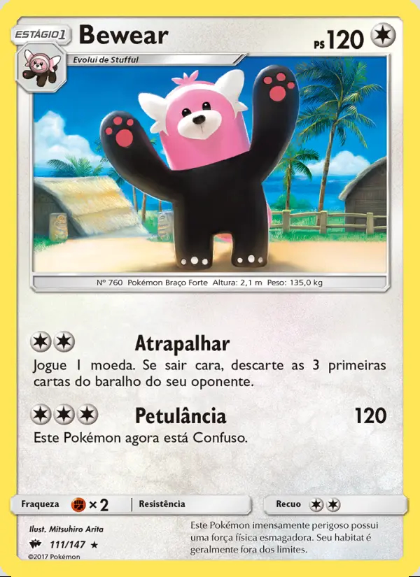 Image of the card Bewear