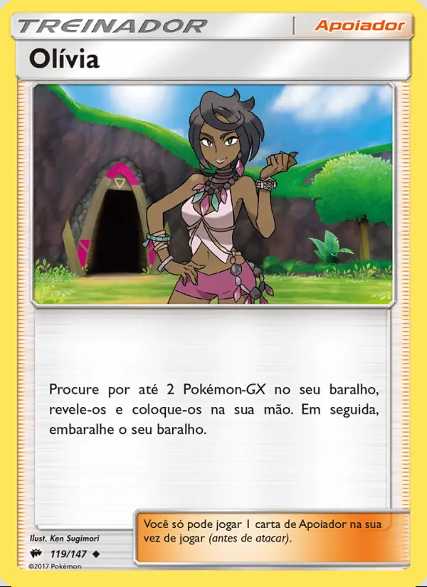 Image of the card Olívia