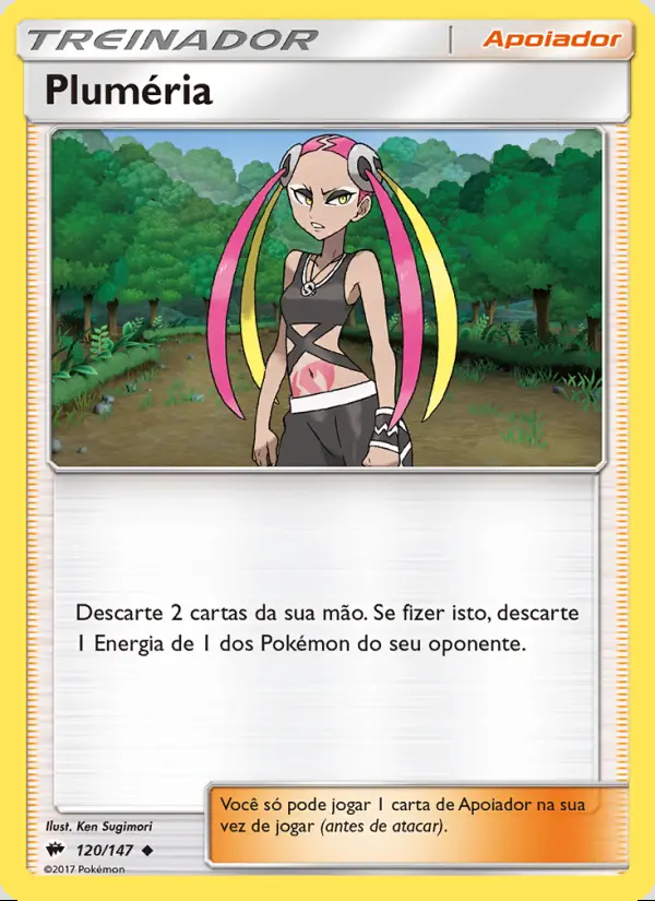 Image of the card Pluméria