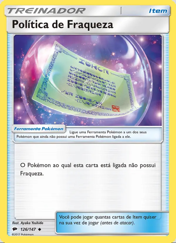Image of the card Política de Fraqueza