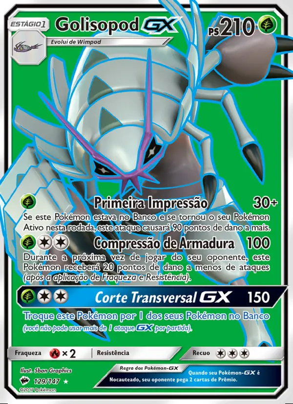 Image of the card Golisopod GX
